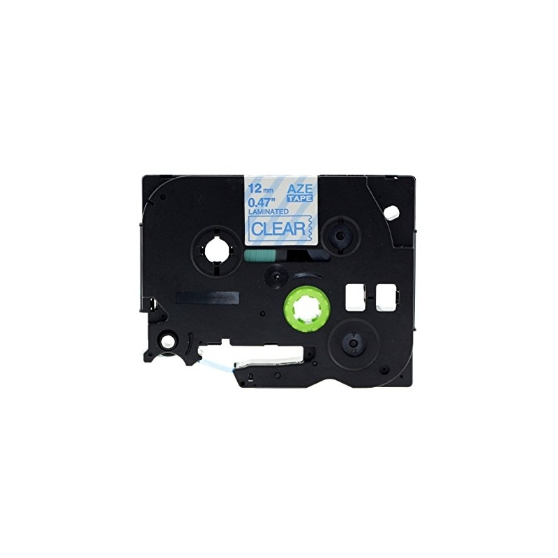 Laminated Tape Brother TZe-133 Cyan / Transparent compatible