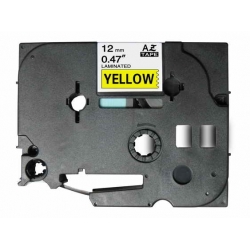 Laminated Tape Brother TZe-631 Black / Yellow compatible