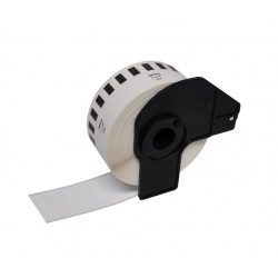 Removable Continuous Thermal Paper Tape Brother DK22210 White compatible - DK-22210