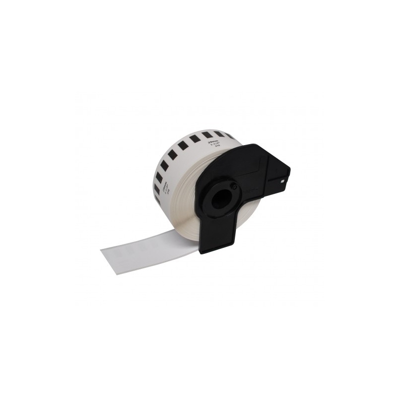 Removable Continuous Thermal Paper Tape Brother DK22210 White compatible - DK-22210