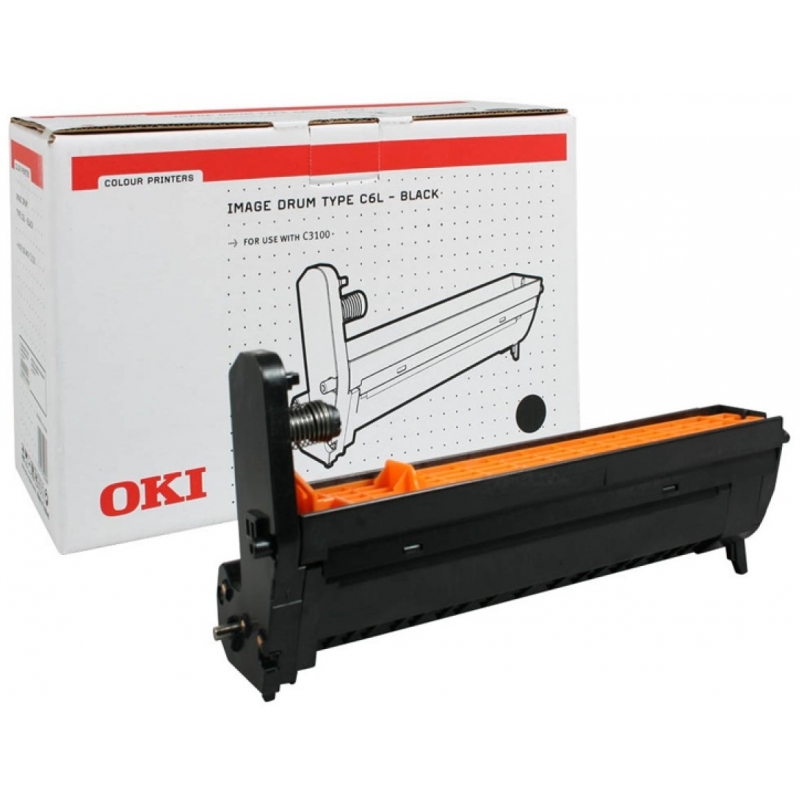 Image Drum OKI C3100 Black Original - OKI42126644 - Discontinued