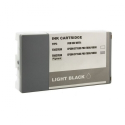 Ink cartridge Epson T603700 grey compatible - C13T603700 - Pigment Ink