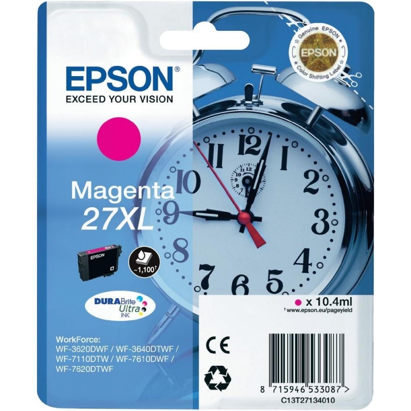 Ink cartridge Epson T27XL (T2713) Magenta Original - C13T27134012