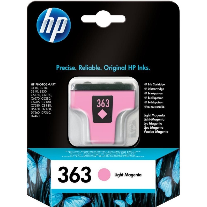 Ink cartridge HP 363 Light Magenta Original - C8775EE - Discontinued