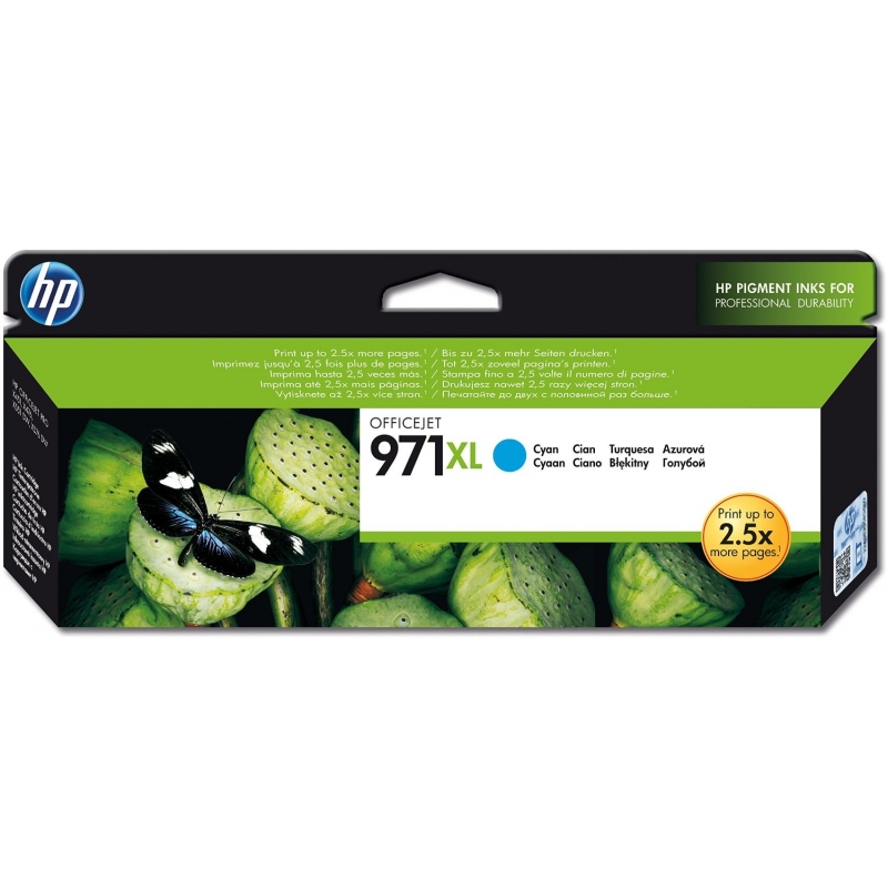 Ink cartridge HP 971XL Cyan Original - CN626AE