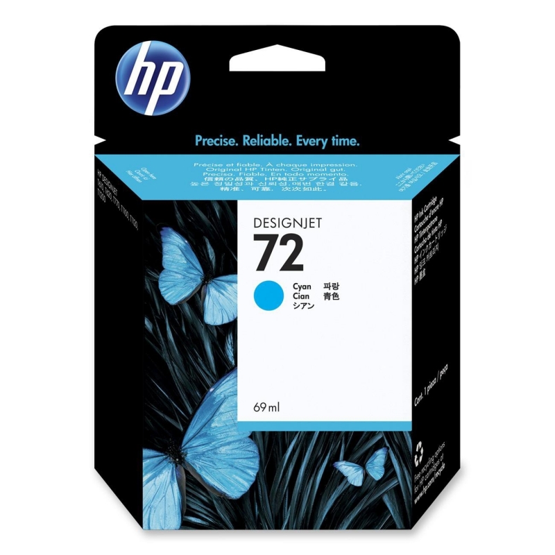 Ink cartridge HP 72 Cyan Original de High Capacity - C9371A
