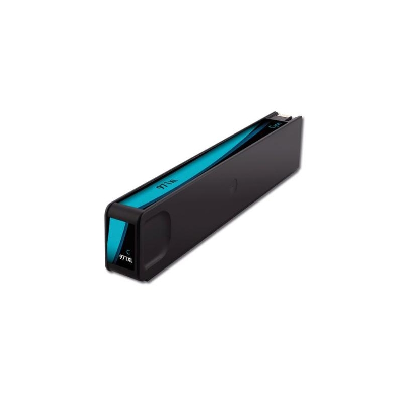 Ink cartridge HP 971XL Cyan compatible CHIP V4 / V5 - LATEST VERSION - Tinta Pigmentada - CN626AE / CN622AE