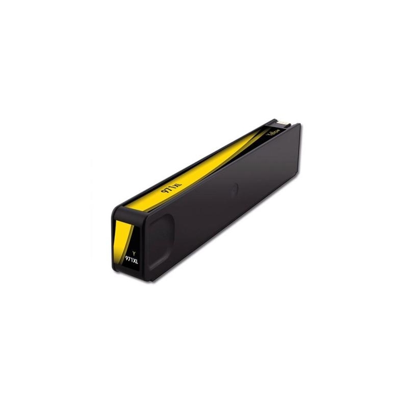 Ink cartridge HP 971XL Yellow compatible CHIP V4 / V5 - LATEST VERSION - Pigment Ink - CN628AE / CN624AE