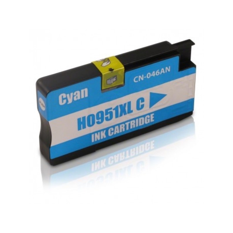 Ink cartridge HP 951XL Cyan compatible CHIP V4 / V5 - LATEST VERSION - CN046AE / CN050AE