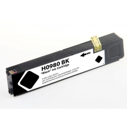 Ink cartridge HP 980 Black compatible - Tinta Pigmentada - D8J10A