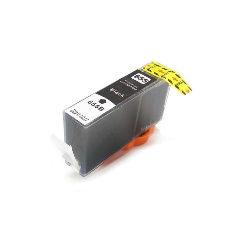 Ink cartridge HP 655 Black compatible - Tinta Pigmentada - CZ109AE