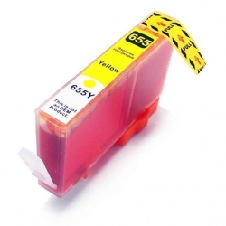 Ink cartridge HP 655 Yellow compatible - CZ112AE