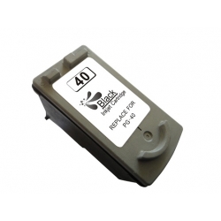 Ink cartridge Canon PG-37 / PG-40 / PG-50 Black compatible - 0615B001 / 0616B001 / 2145B001 - Shows ink level