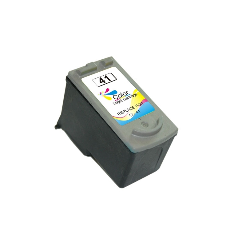 Ink cartridge Canon CL-38 / CL-41 / CL-51 Tricolor compatible - 2146B001 / 0617B001 / 0618B001 - Shows ink level