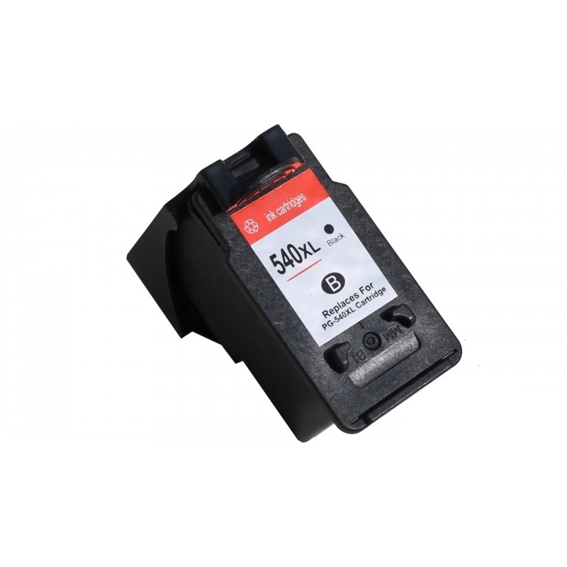 Ink cartridge Canon PG-540XL Black compatible - 5222B005 / 5225B005 - Shows ink level