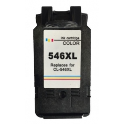 Ink cartridge Canon CL-546XL Tricolor compatible - 8288B001 / 8289B001 - Shows ink level