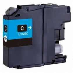Ink cartridge Brother LC-12E Cyan compatible