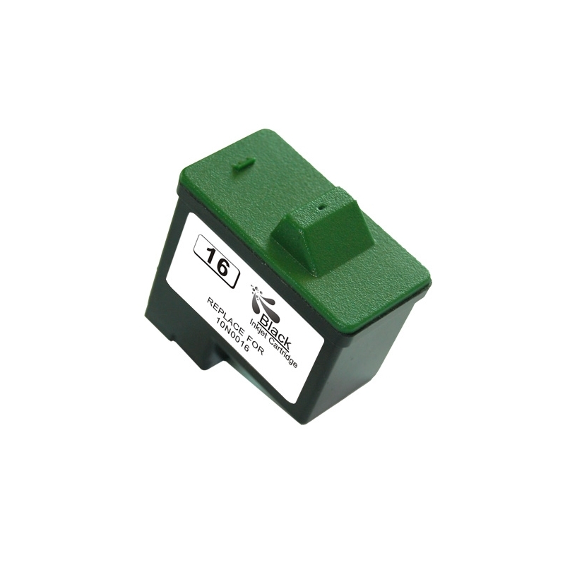 Cartucho de tinta Lexmark 16 / 17 Negro compatible - 10N0016E / 10NX217E