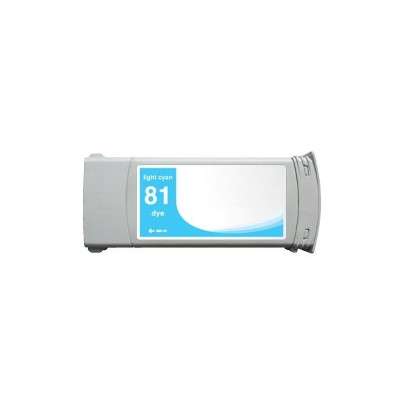 Ink cartridge HP 81 Cyan Claro compatible - C4934A