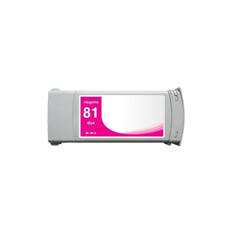 Ink cartridge HP 81 Magenta compatible - C4932A - Discontinued