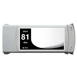 Ink cartridge HP 81 Black compatible - C4930A - Descontinuado