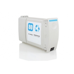Ink cartridge HP 80 Cyan compatible - C4846A