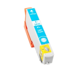 Ink cartridge Epson T2425 / T2435 (24XL) Cyan Claro compatible - C13T24354012 / C13T24254012