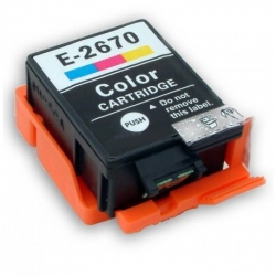 Ink cartridge Epson T2670 (T267) Tricolor compatible - C13T26704010