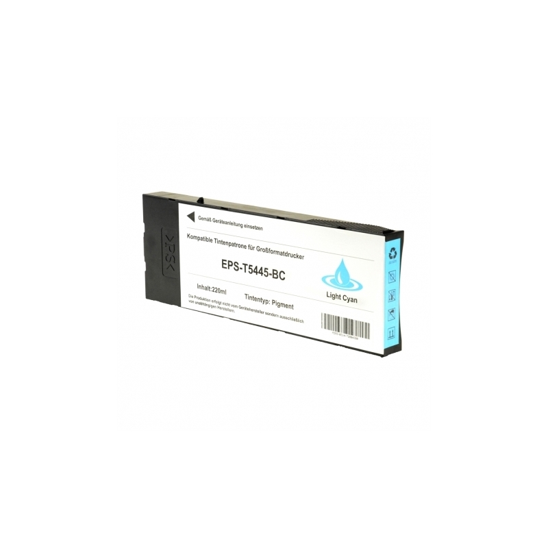 Ink cartridge Epson T544500 Light Cyan compatible - C13T544500 - Pigment Ink