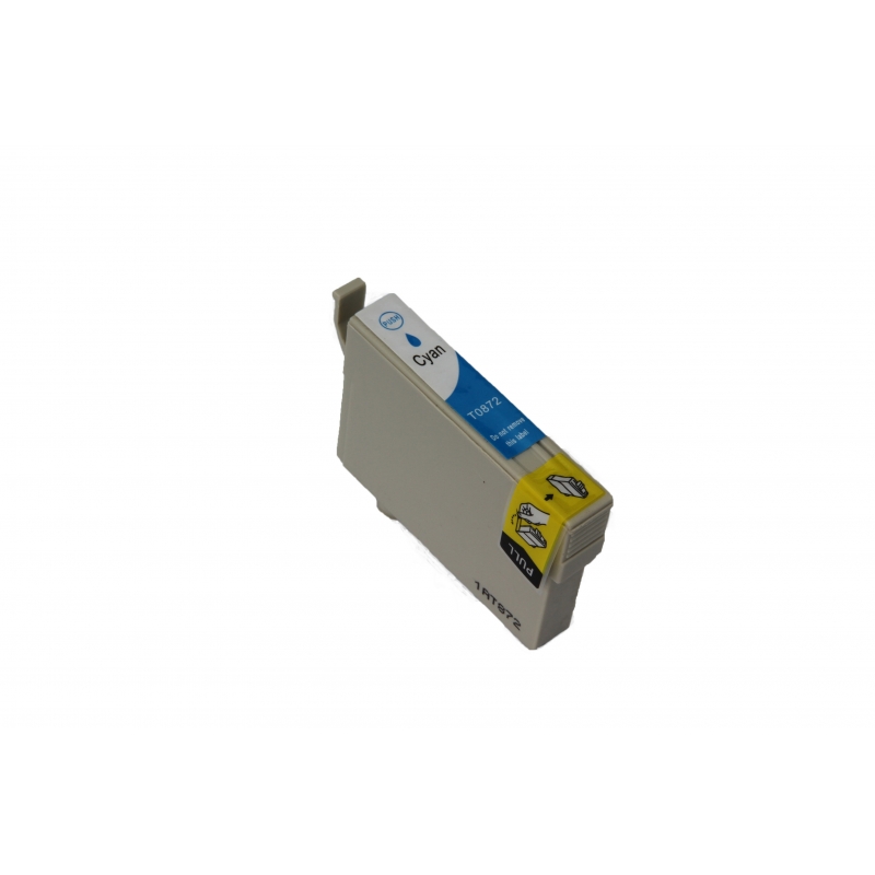 Ink cartridge Epson T0872 Cyan compatible - C13T08724010