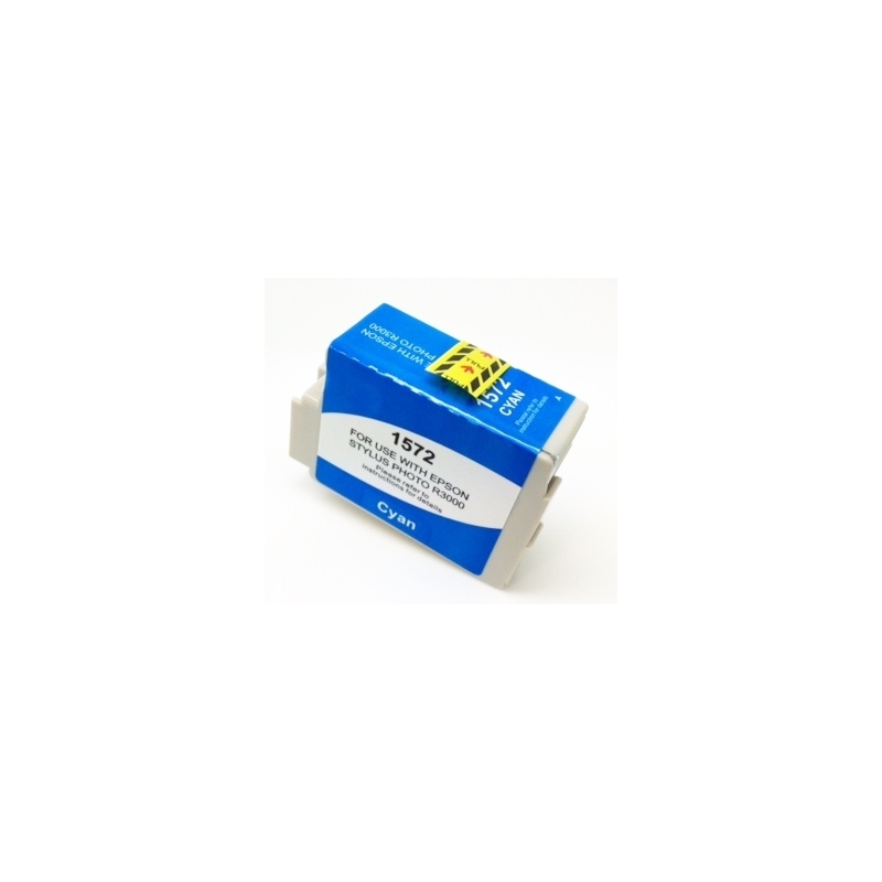Ink cartridge Epson T1572 Cyan compatible - C13T15724010 - Tinta Pigmentada