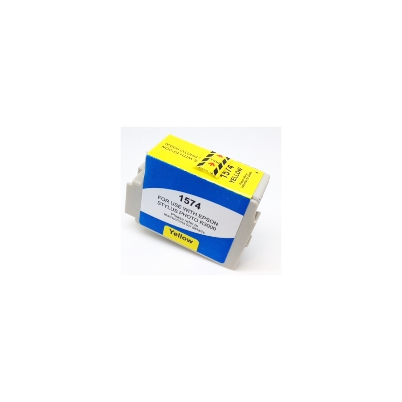 Ink cartridge Epson T1574 Yellow compatible - C13T15744010 - Pigment Ink