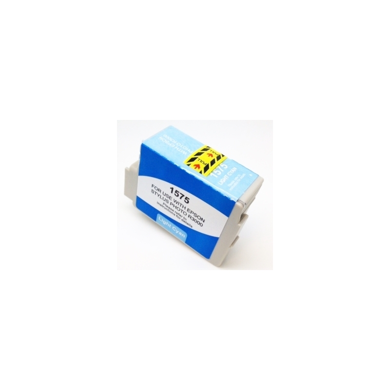 Ink cartridge Epson T1575 Cyan Claro compatible - C13T15754010 - Tinta Pigmentada