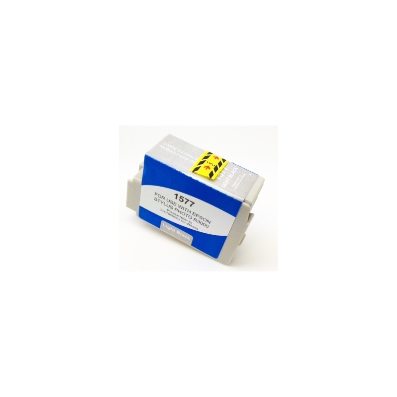 Ink cartridge Epson T1577 grey compatible - C13T15774010 - Pigment Ink