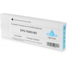 Ink cartridge Epson T606500 Cyan Claro compatible - C13T606500 - Tinta Pigmentada