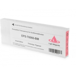 Ink cartridge Epson T606600 Light Magenta compatible - C13T606600 - Pigment Ink