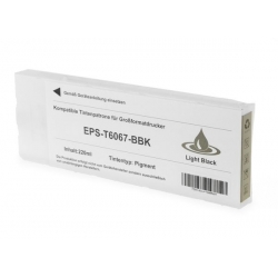 Ink cartridge Epson T606700 grey compatible - C13T606700 - Pigment Ink
