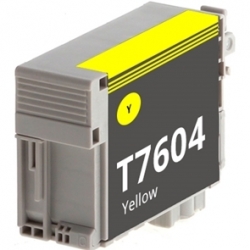 Ink cartridge Epson T7604 Yellow compatible - C13T76044010 - Tinta Pigmentada