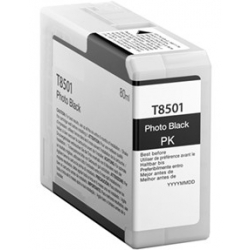 Ink cartridge Epson T8501 Black Photo compatible - C13T850100 - Pigment Ink