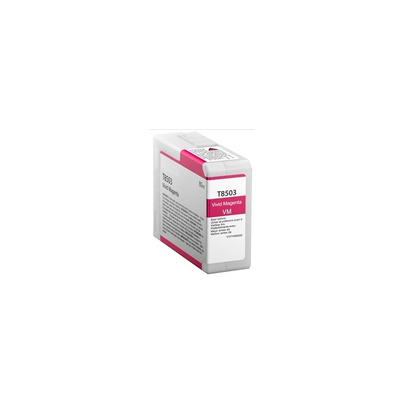Ink cartridge Epson T8503 Magenta compatible - C13T850300 - Tinta Pigmentada