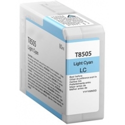 Ink cartridge Epson T8505 Light Cyan compatible - C13T850500 - Pigment Ink