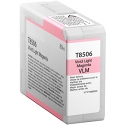 Ink cartridge Epson T8506 Light Magenta compatible - C13T850600 - Pigment Ink
