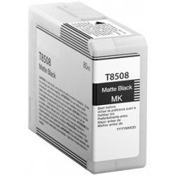 Ink cartridge Epson T8508 Black Matte compatible - C13T850800 - Tinta Pigmentada