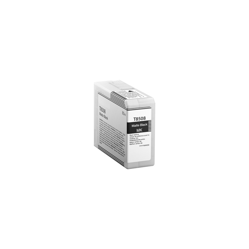 Ink cartridge Epson T8508 Black Matte compatible - C13T850800 - Pigment Ink