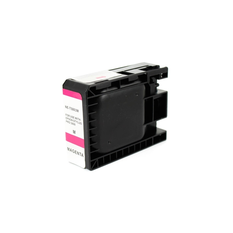 Ink cartridge Epson T5803 Magenta compatible - C13T580300 - Tinta Pigmentada