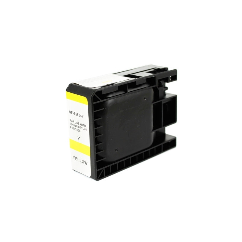 Ink cartridge Epson T5804 Yellow compatible - C13T580400 - Tinta Pigmentada