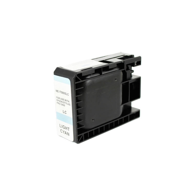 Ink cartridge Epson T5805 Cyan Claro compatible - C13T580500 - Tinta Pigmentada