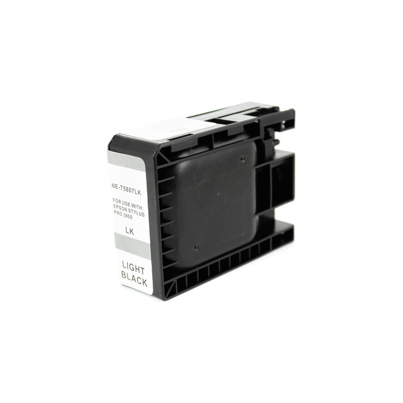 Ink cartridge Epson T5807 grey compatible - C13T580700 - Tinta Pigmentada