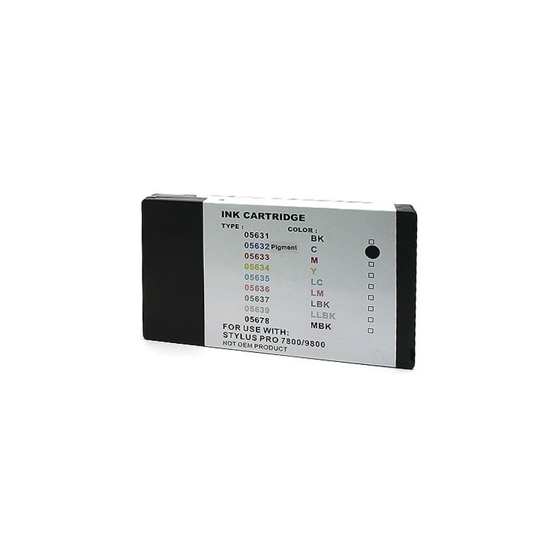 Ink cartridge Epson T563200 Cyan compatible - C13T563200 - Pigment Ink