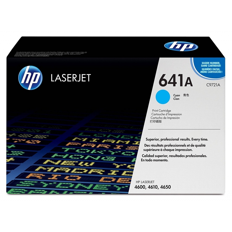 Toner HP 641A Cyan Original - C9721A